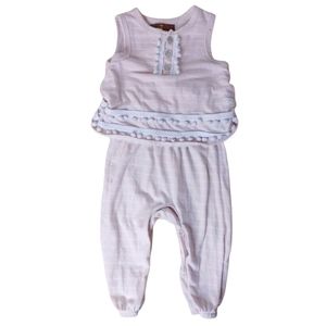 💥Bundle Only💥 7 FOR ALL MANKIND Pink Stripe Jumpsuit